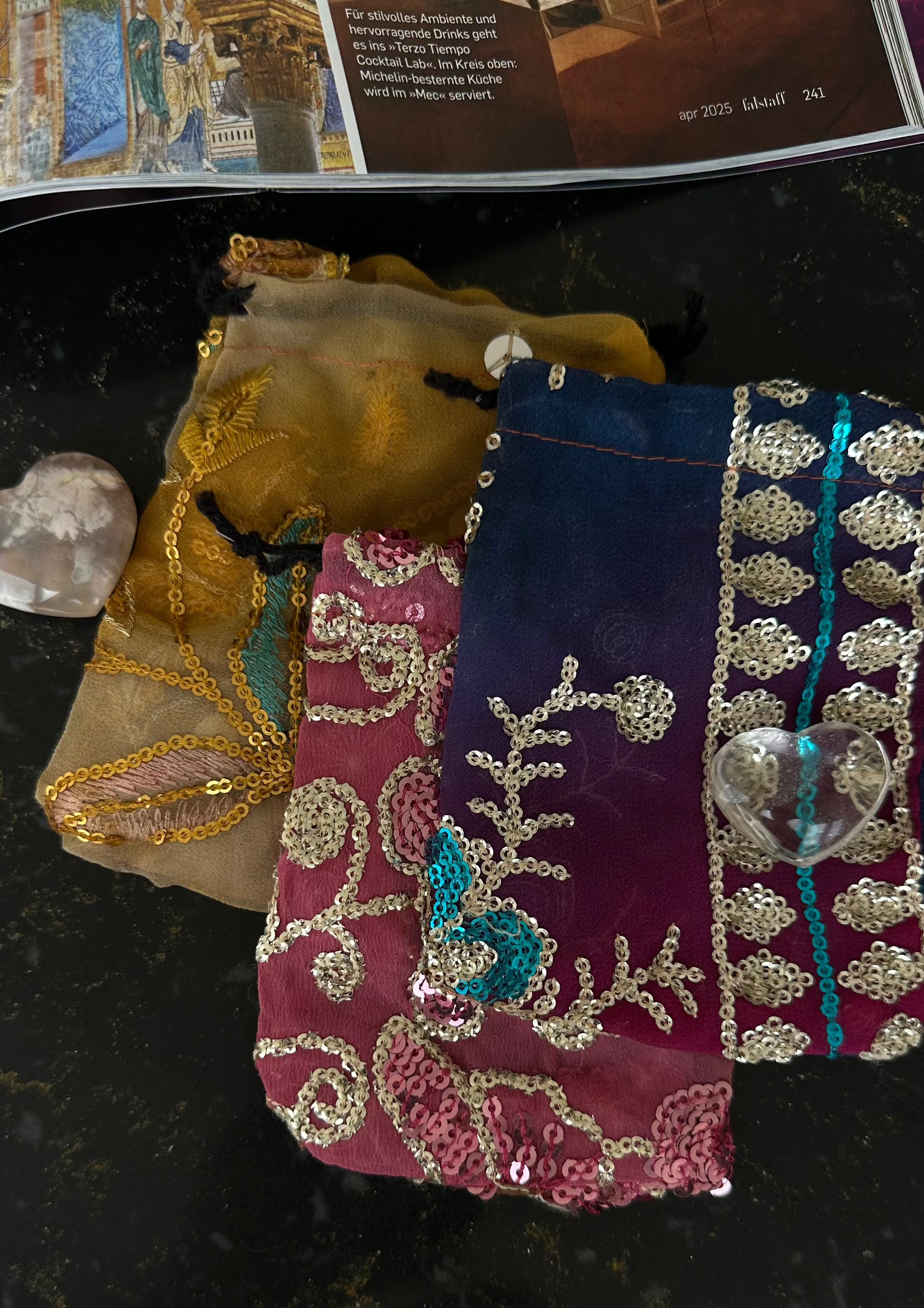 Recycled Silk Sari Pouch – The Dream Girlie Keeper