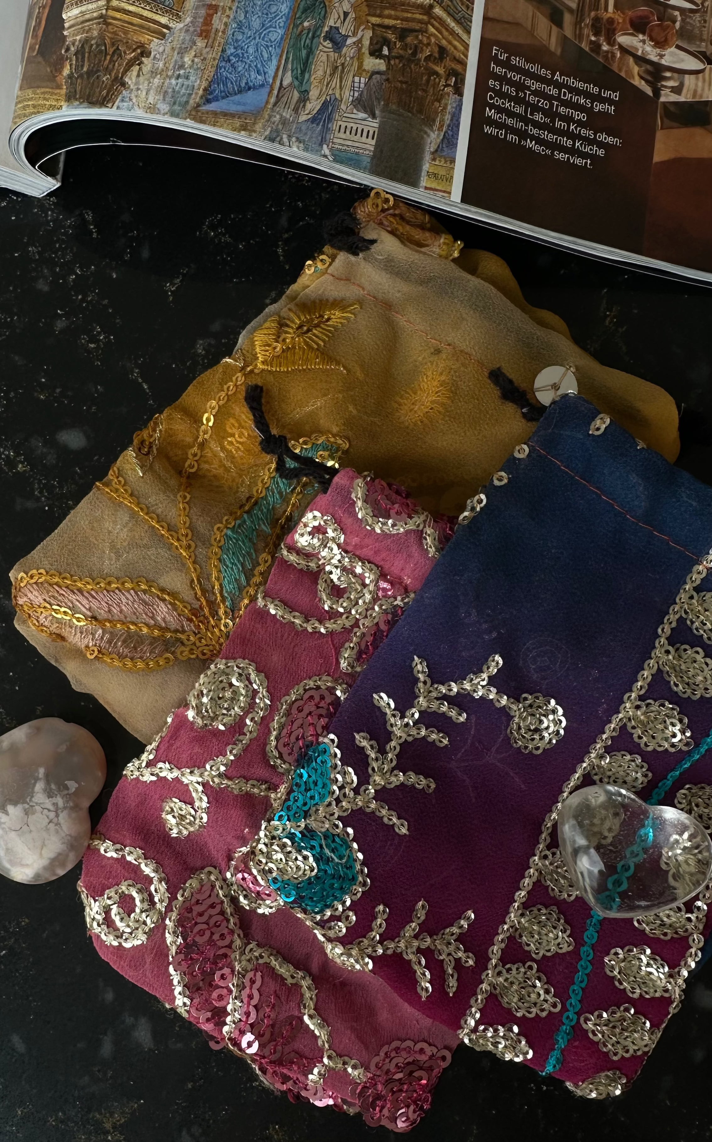 Recycled Silk Sari Pouch – The Dream Girlie Keeper